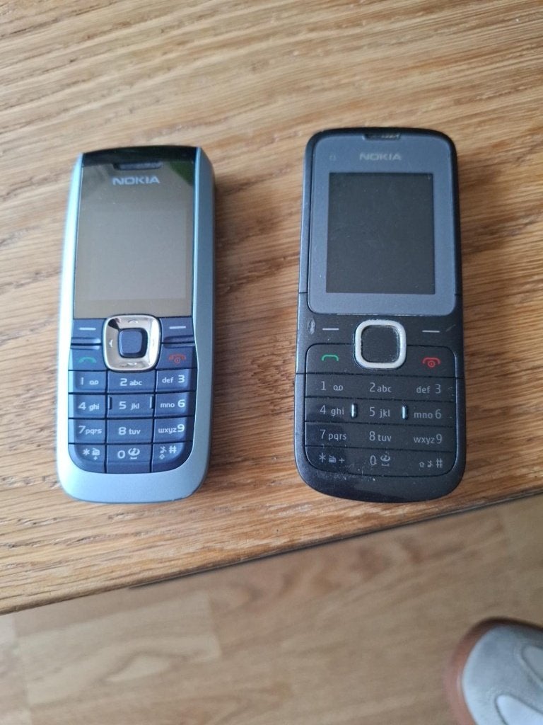 2x Mobiele telefoon nokia, Ophalen of Verzenden, Gebruikt, Geen camera, Zwart