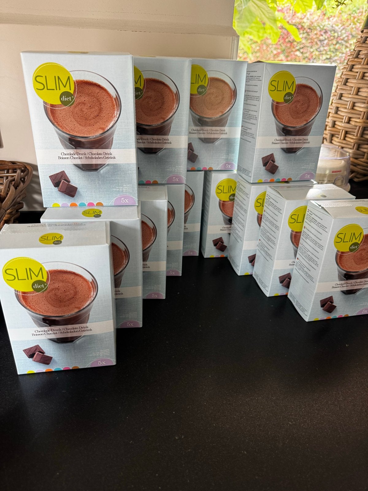 Slim Diet Shakes Chocolade Smaak - Voor Gewichtsbeheersing, Verzenden, Nieuw, Poeder of Drank