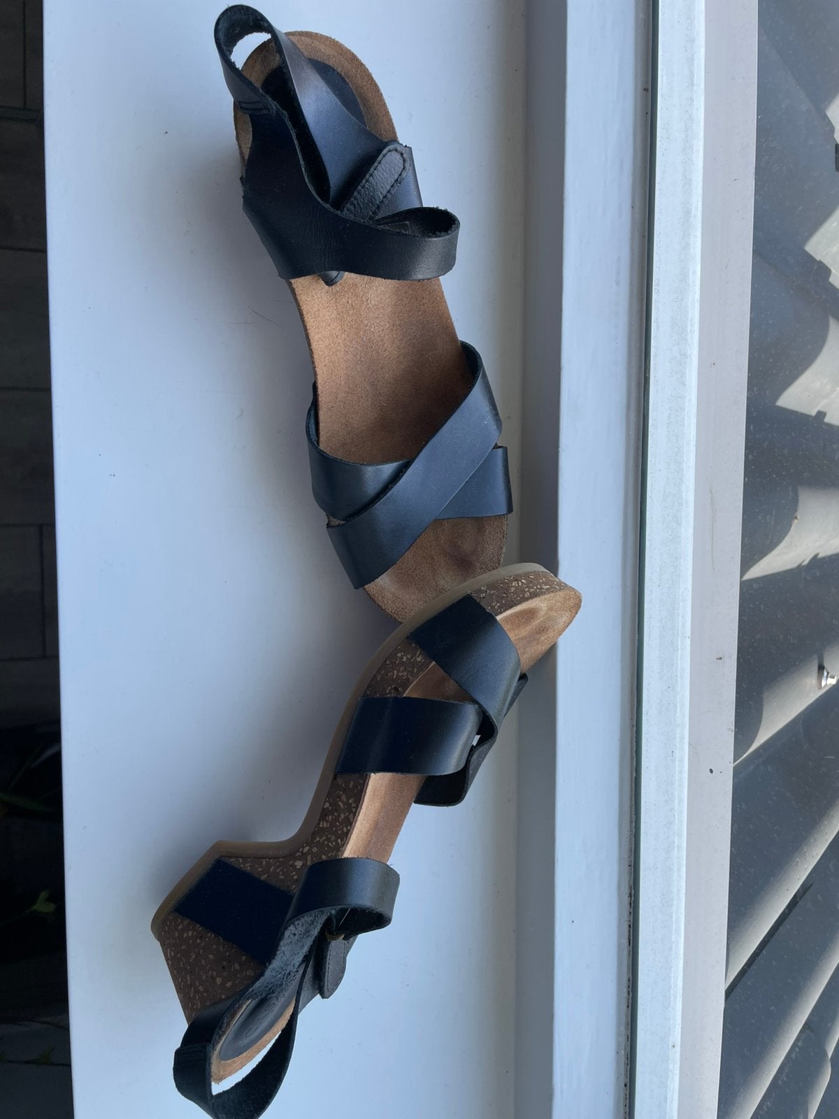 Casarini open schoen, Kleding | Dames, Zwart, Zo goed als nieuw, Sandalen of Muiltjes, Ophalen of Verzenden