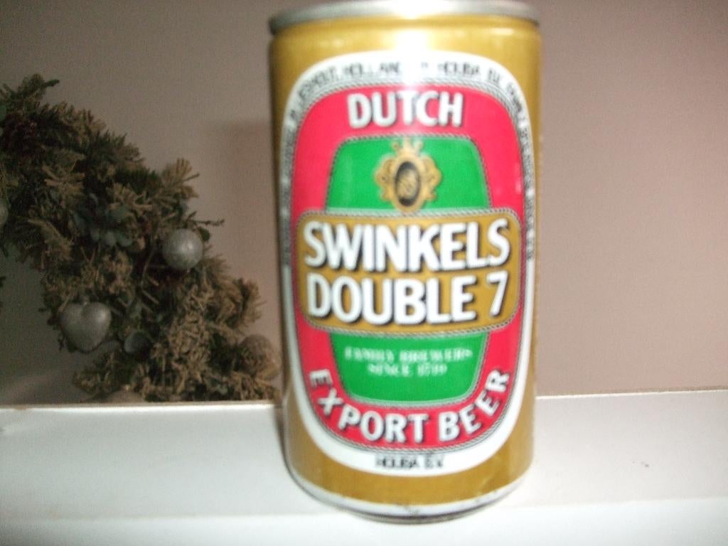 bierblikje swinkels, Ophalen of Verzenden, Gebruikt, Flesje(s), Overige merken