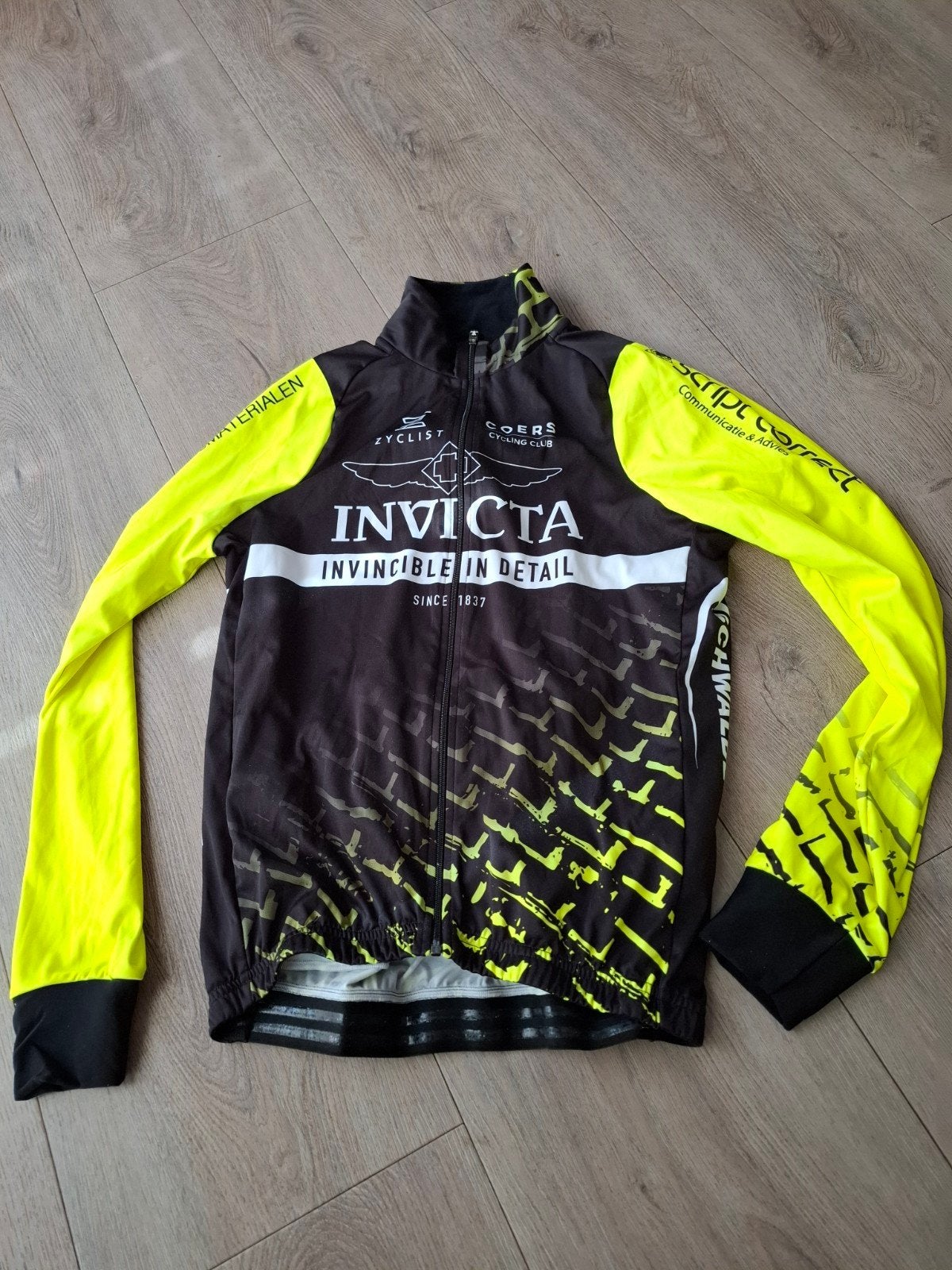 invicta wielerjack nieuw maat m heren