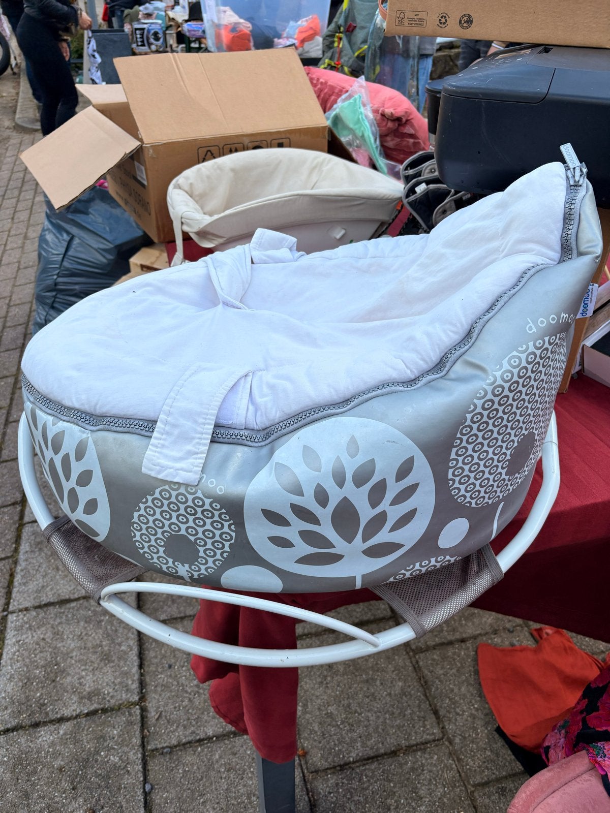 Doomoo Seat - Comfortabel en Veilig Babyzitje, Ophalen, Gebruikt, Overige typen, Gordel(s)