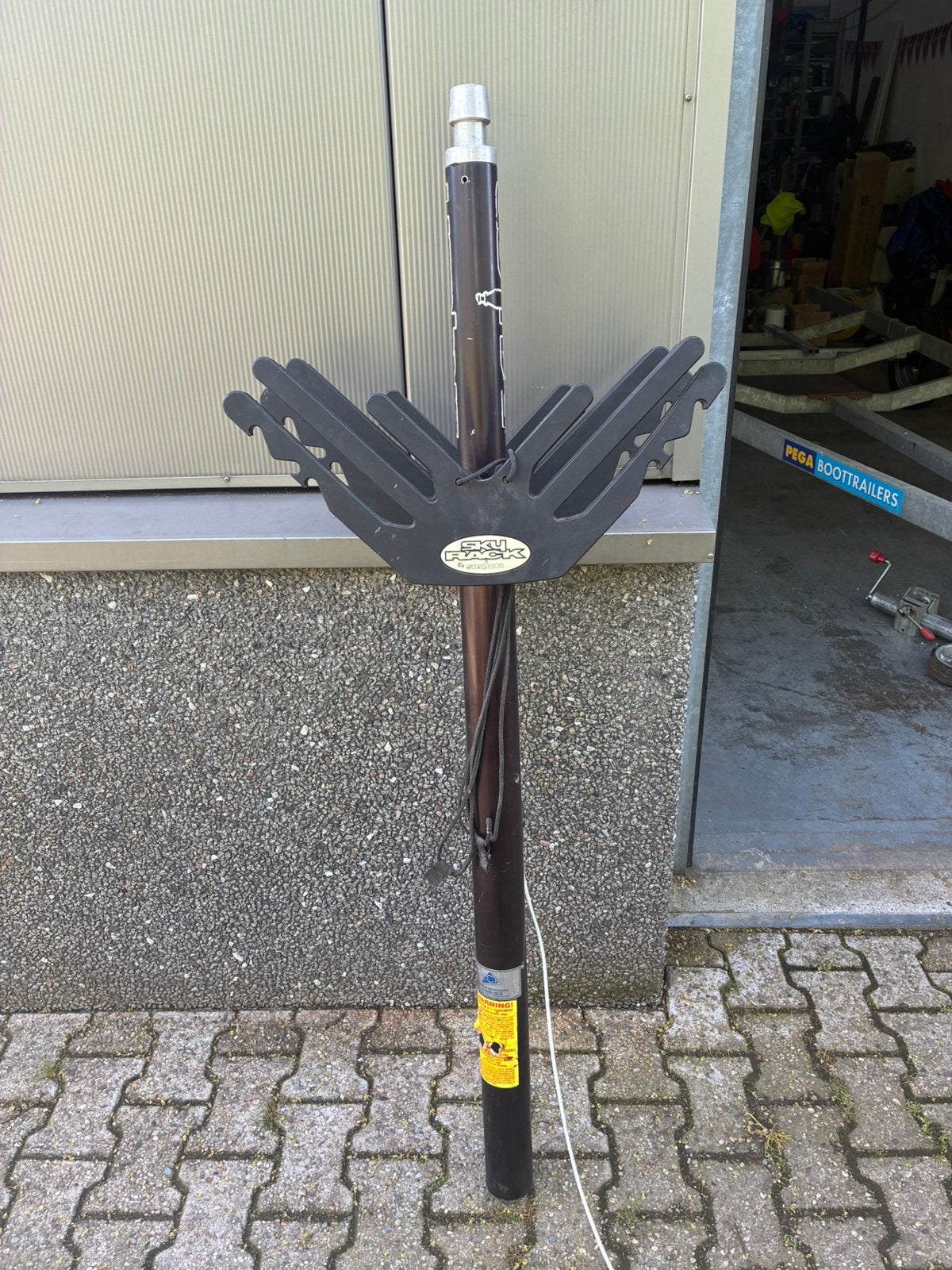 Ski paal met wake board rack, Ophalen, Gebruikt, Overige typen