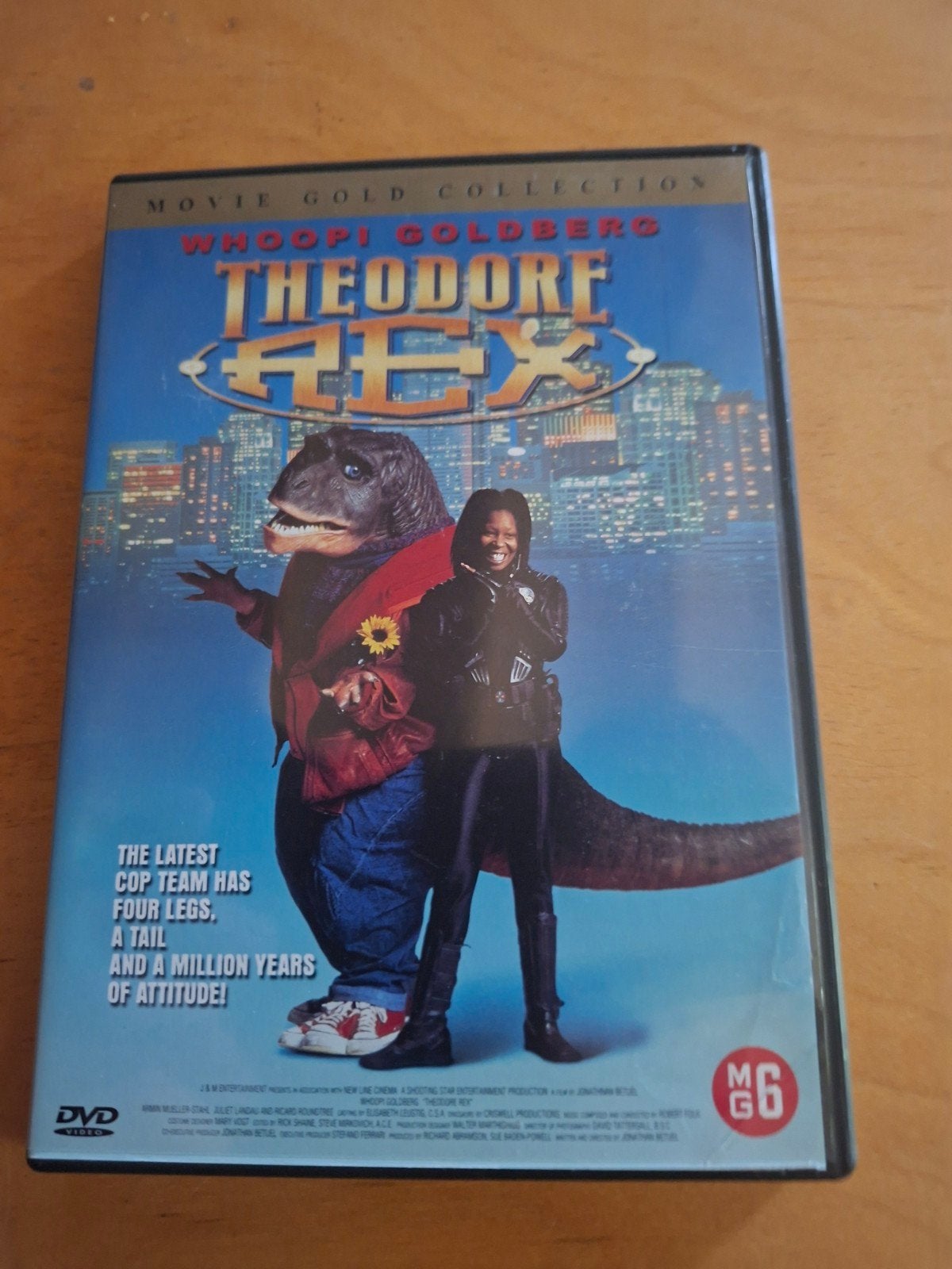 Theodore Rex DVD - Whoopi Goldberg SF-komedie, Gebruikt, Alle leeftijden, Nederlands, Overige genres