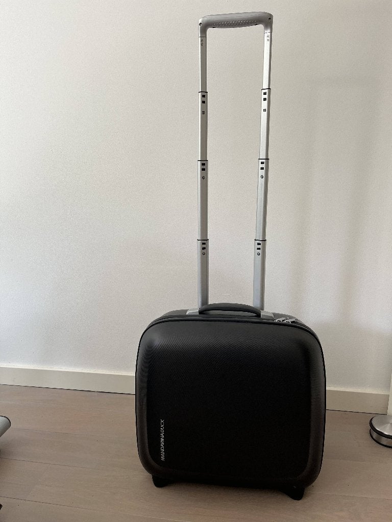 Mandarina Duck D-Drop 2 wielen cabin trolley, Wieltjes, 50 tot 60 cm, Hard kunststof, Ophalen of Verzenden