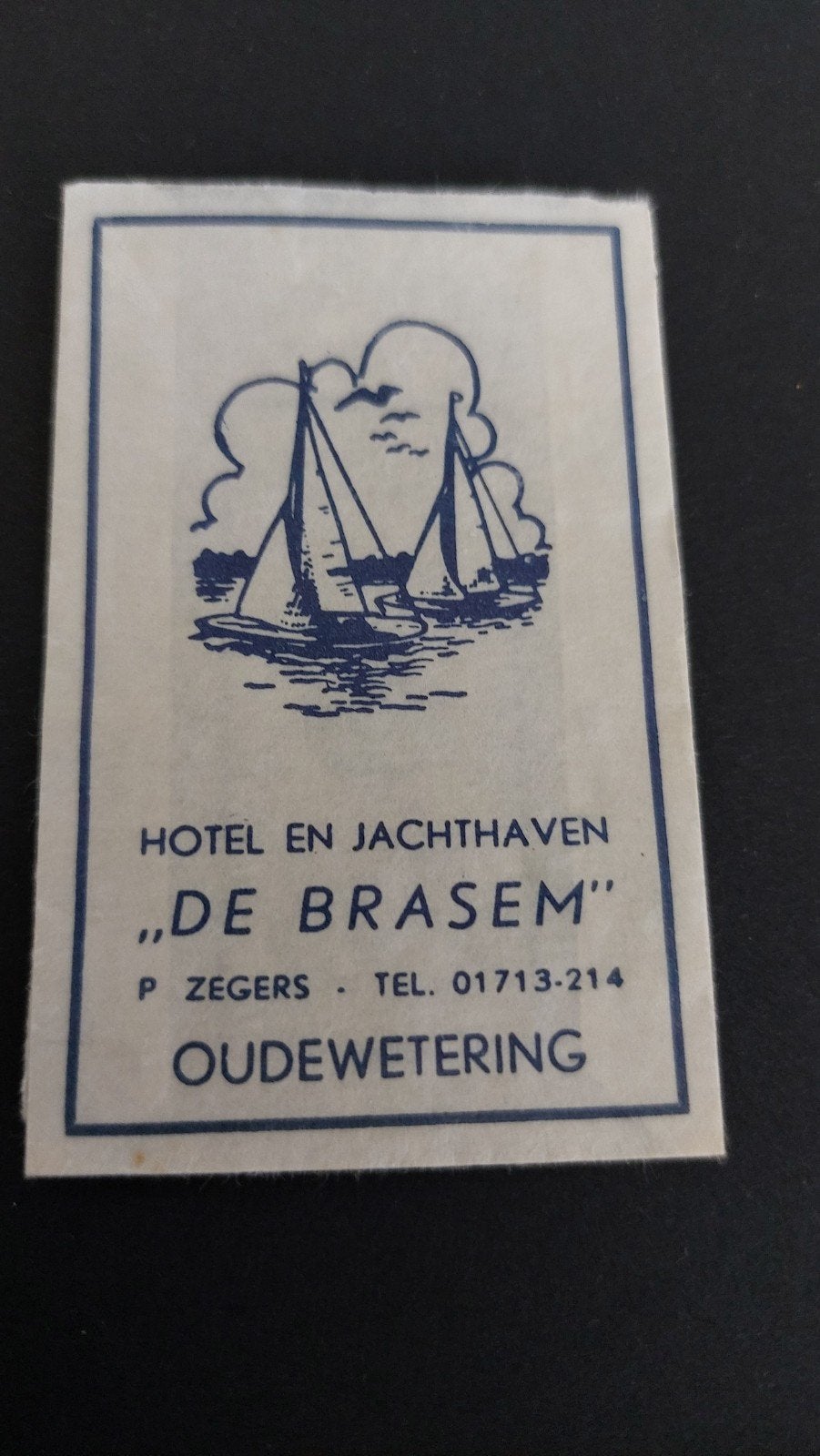 Oudewetering, "De Brasem" hotel en Jachthaven, Verzenden, Nederland