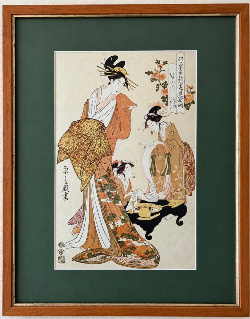 Klassiek Japanse Prent, Ophalen of Verzenden