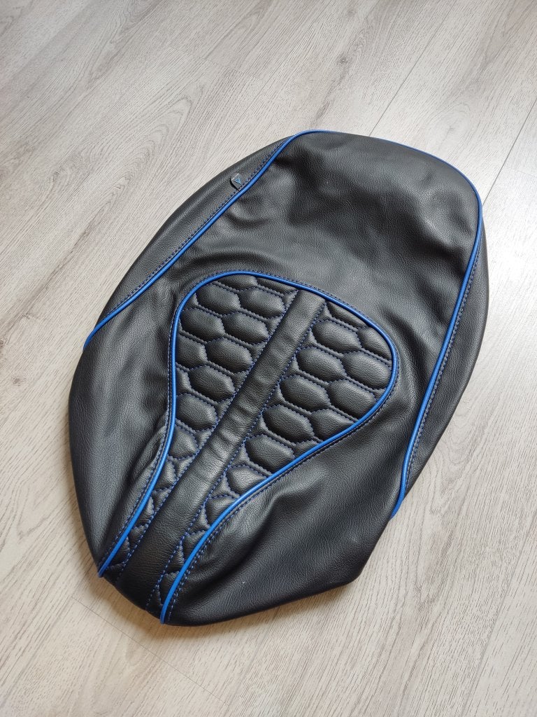 UITVERKOOP! buddydek Vespa Sprint Primavera blauw, Info@jynkx.com, Nieuw, Ophalen of Verzenden, Piazza 99