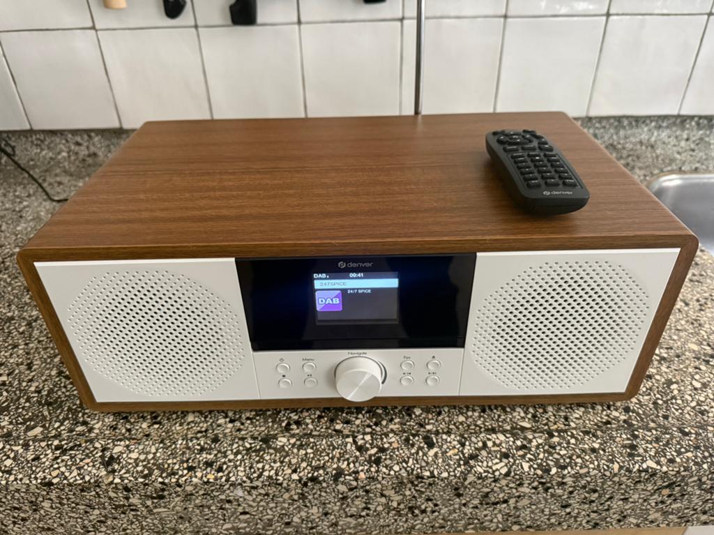 Denver MIR-270DW 20W alles in 1 internetradio, Audio, Tv en Foto, Radio's, Ophalen of Verzenden, Nieuw