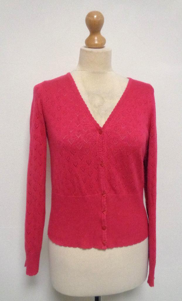 vest King Louie /hartjes ajour, Kleding | Dames, Truien en Vesten, Maat 38/40 (M), Verzenden, Zo goed als nieuw, King Louie