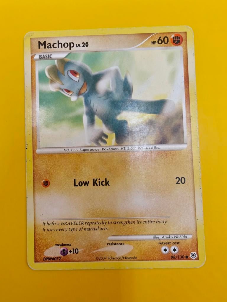 Machop Lv.20 - Diamond & Pearl Base Set, Verzenden, Zo goed als nieuw