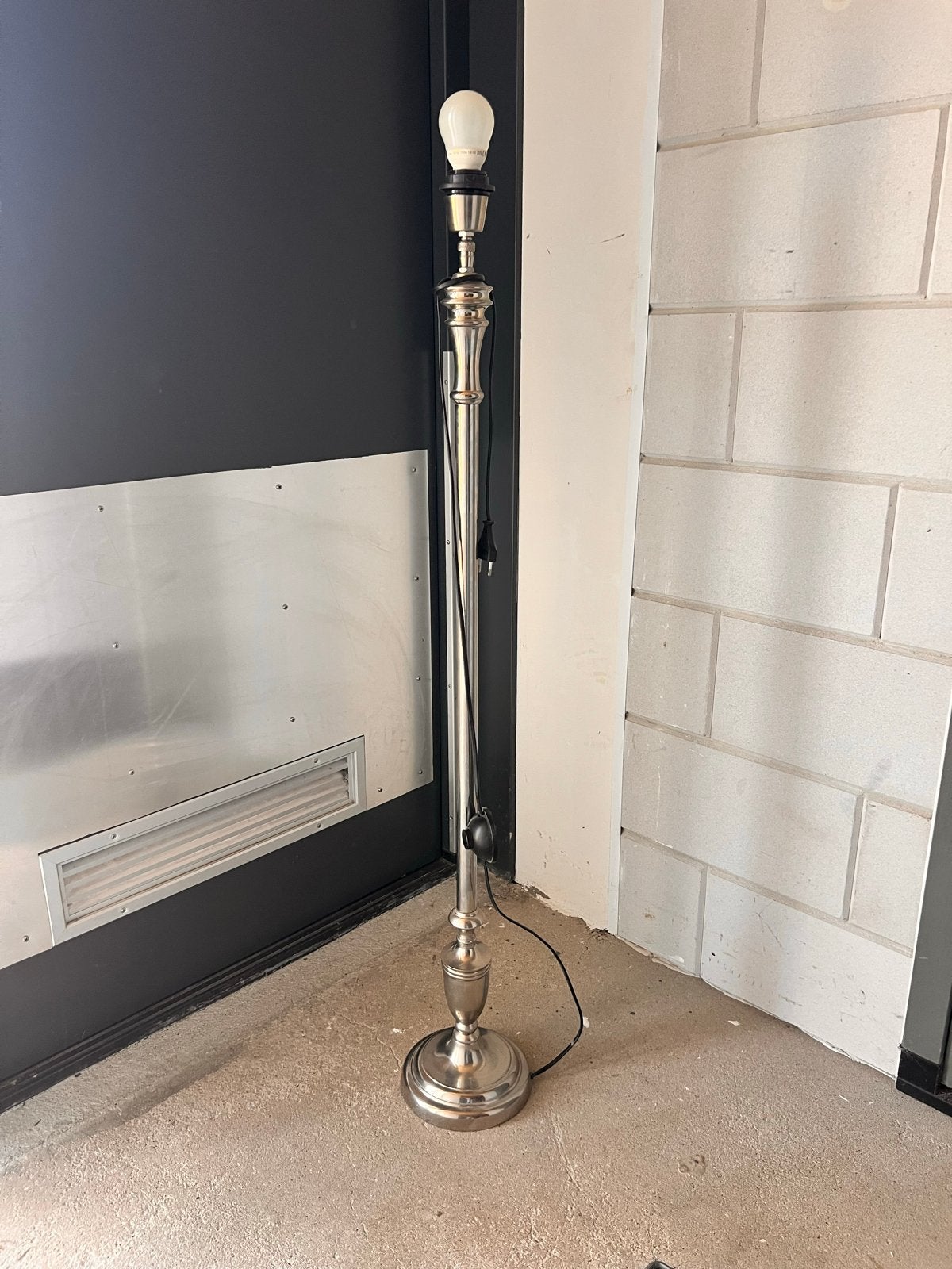 Riviera Maison Staande Lamp - Klassiek Design, Ophalen, Gebruikt, E27 (groot), Metaal