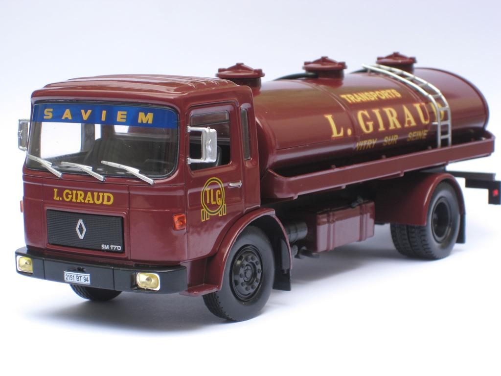 Saviem SM 170 (Renault) dranktransport Altaya 1:43, Hobby en Vrije tijd, Modelauto's | 1:43, Ophalen of Verzenden, Nieuw, Bus of Vrachtwagen