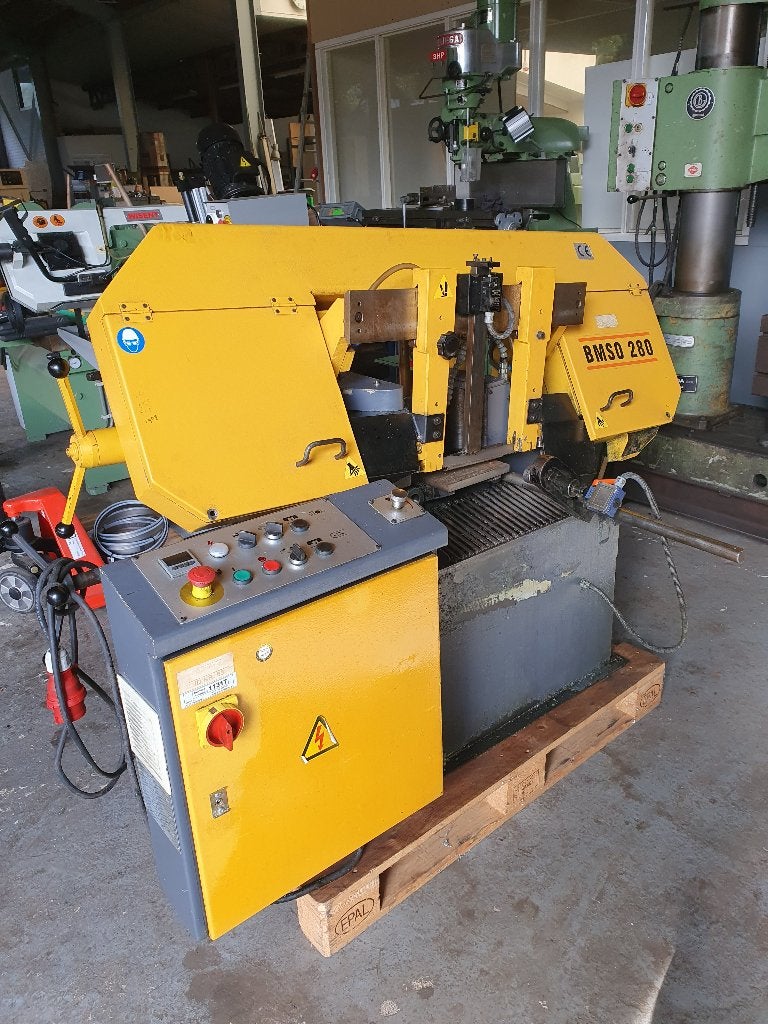 BEKAMAK BSMO 280 Bandzaagautomaat, Ophalen, Gebruikt, 70 mm of meer, Info@bekamak.com