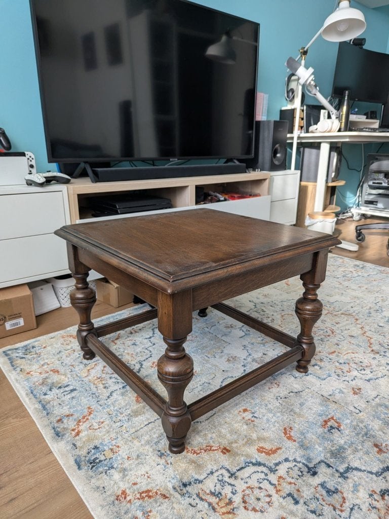 Houten salon tafel (massief), Ophalen, 50 – 75, Minder dan 50 cm, Minder dan 50 cm