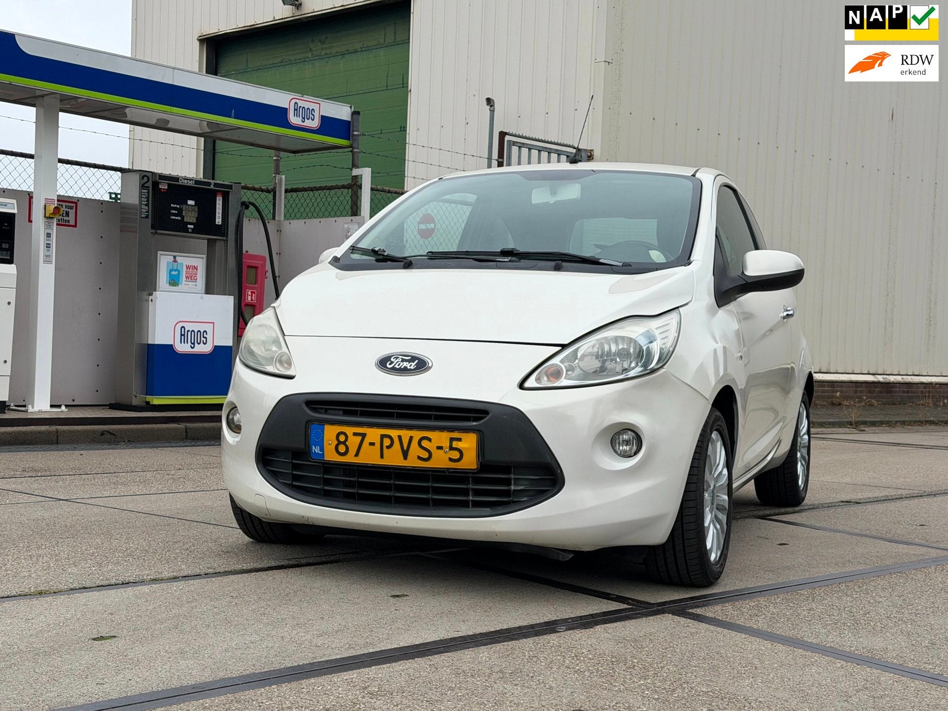Ford Ka 1.2 Titanium X start/stop Airco Nieuwe Apk Nap, Auto's, Voorwielaandrijving, Euro 5, Gebruikt, 1242 cc
