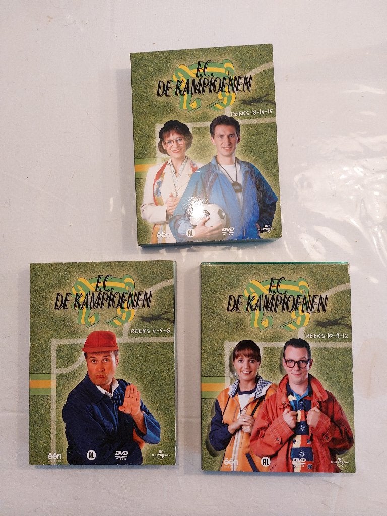 Fc De Kampioenen.3 Dvd Boxen, Alle leeftijden, Ophalen of Verzenden, Zo goed als nieuw, Komedie