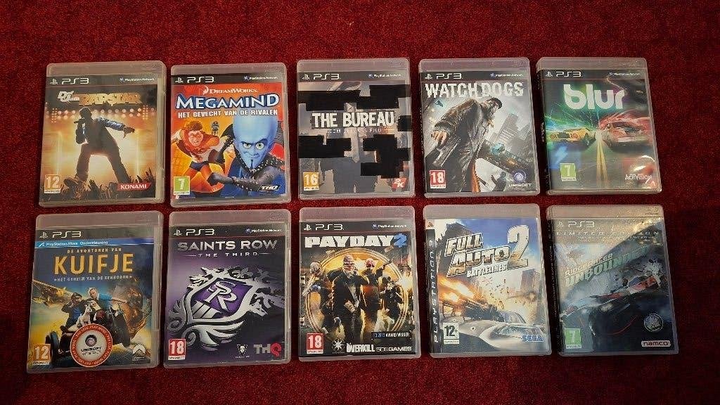 Collectie PS3 Games, 1 speler, Ophalen of Verzenden, Zo goed als nieuw, Vanaf 3 jaar
