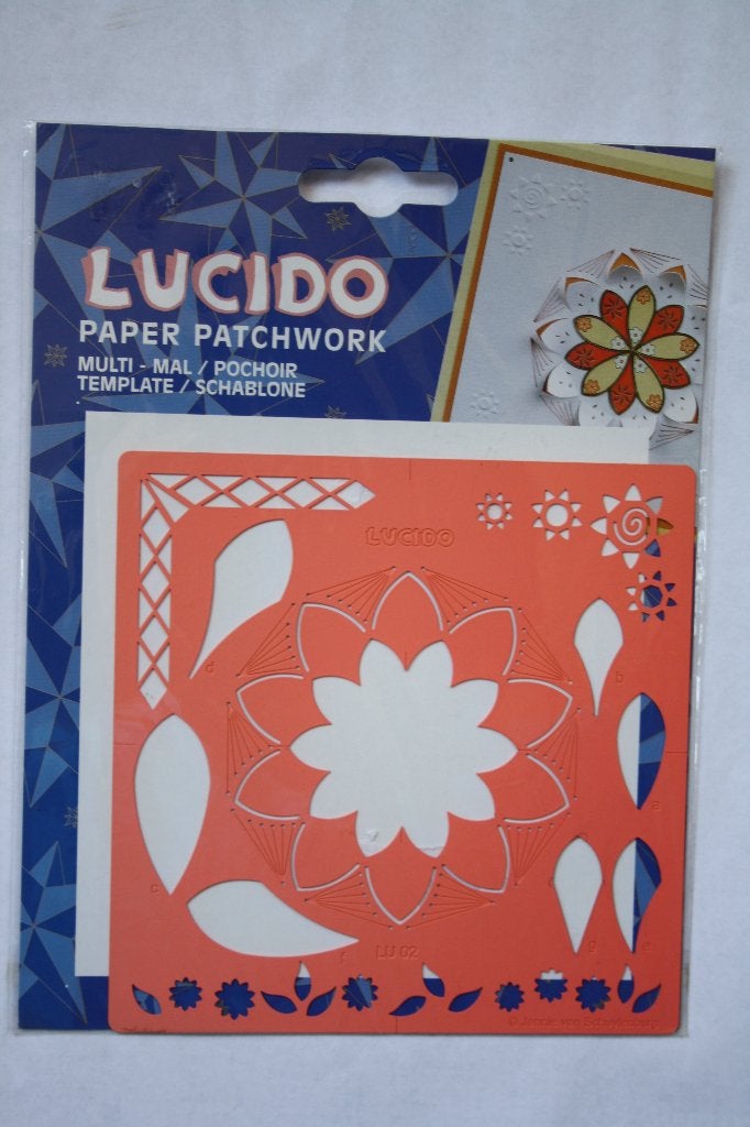 Lucido paper patchwork multimal bloem LU 02, Verzenden, Nieuw, Natuur, Pons of Mal