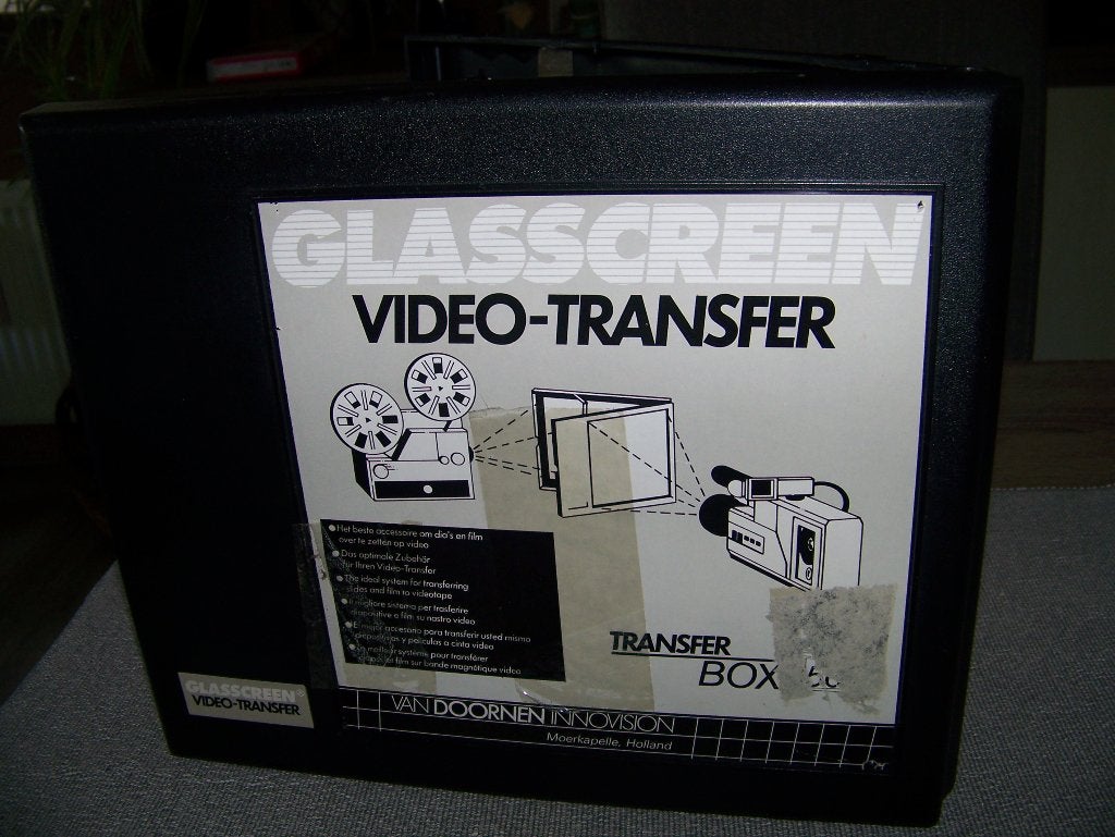 VIDEO GLASSCREEN-TRANSFER, Ophalen, Zo goed als nieuw, Tv en Weergevers