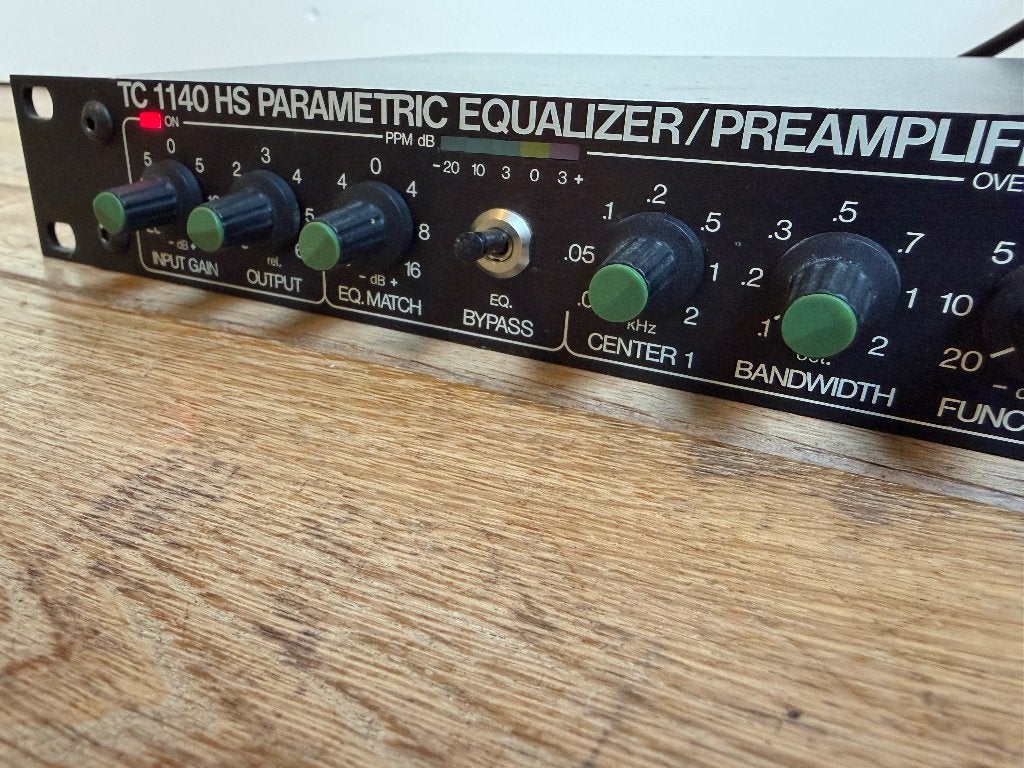TC Electronic TC 1140 HS Parametric Equalizer Preamplifier, Verzenden, Gebruikt, Equalizer