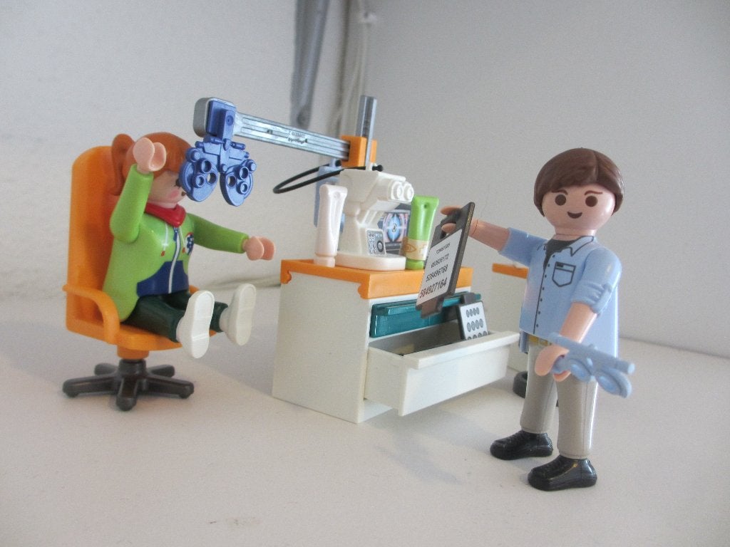 Playmobil opticien, Complete set, Overige typen, Ophalen of Verzenden, Zo goed als nieuw
