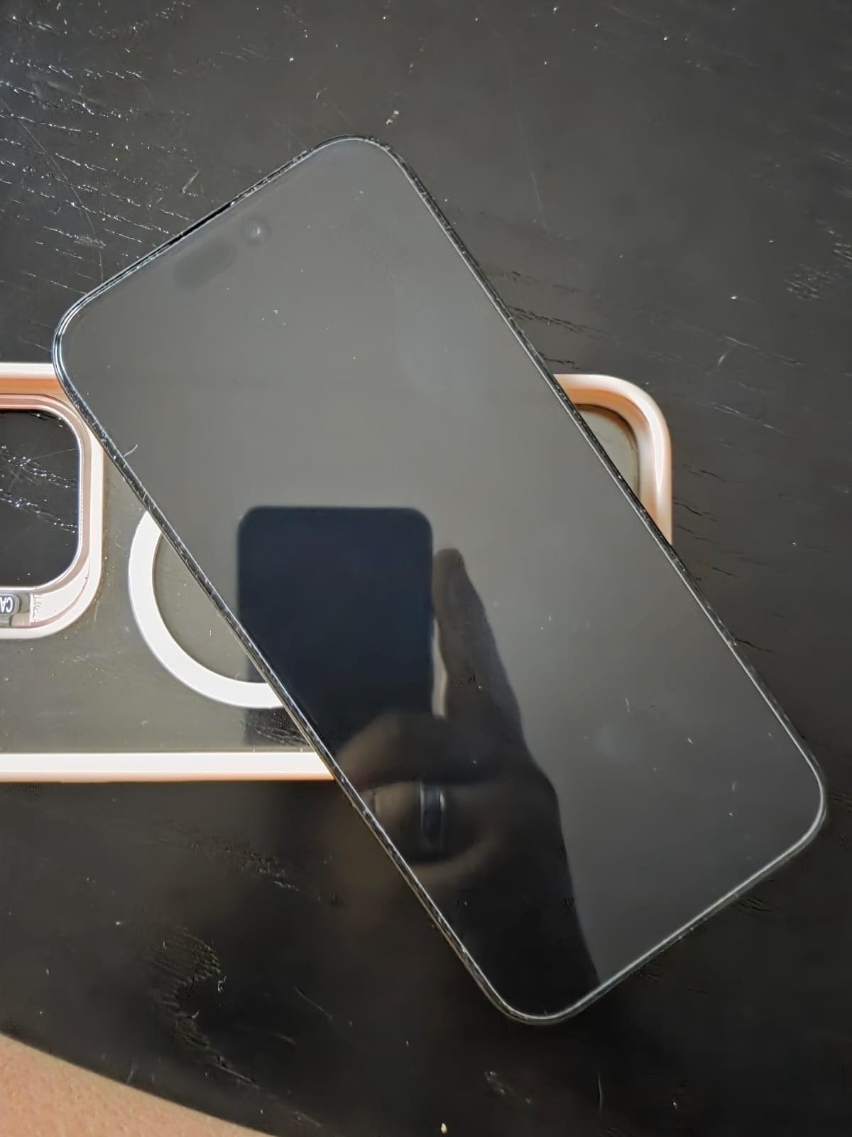 Zo goed als nieuwe iPhone 16 Pro Max - Zwart, Telecommunicatie, Mobiele telefoons | Apple iPhone, Zwart, IPhone 16 Pro Max, Ophalen of Verzenden