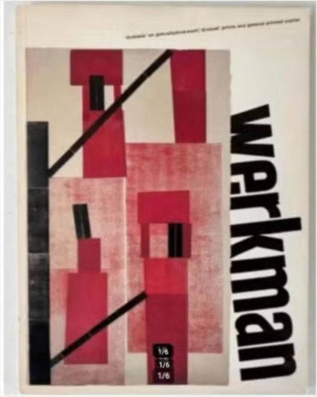 Werkman, Druksels En Gebruiksdrukwerk Druksel Prints And Gen, Ophalen of Verzenden