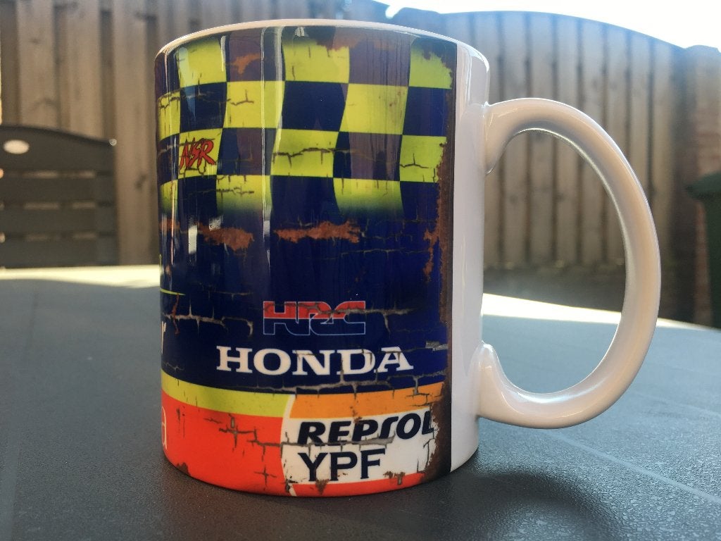 ✅ Daijiro Kato Honda mok Repsol Vintage olie Motorsport, Ophalen of Verzenden, Nieuw, Motoren