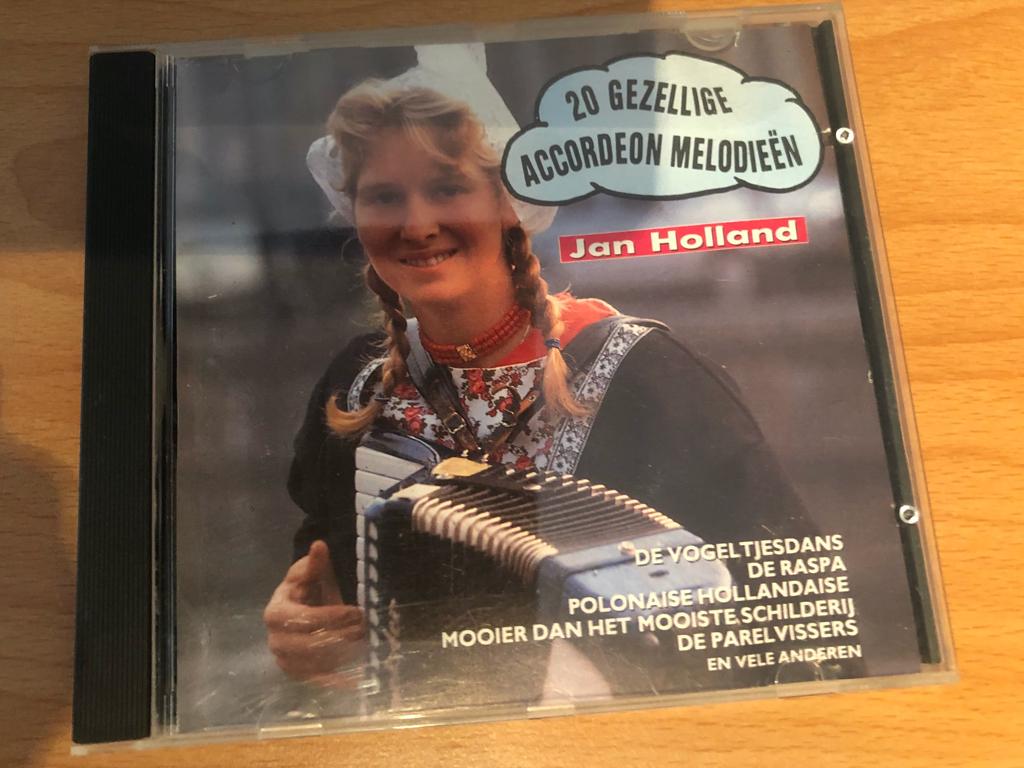 CD 20 gezellige accordeon melodieën, Ophalen of Verzenden, Gebruikt