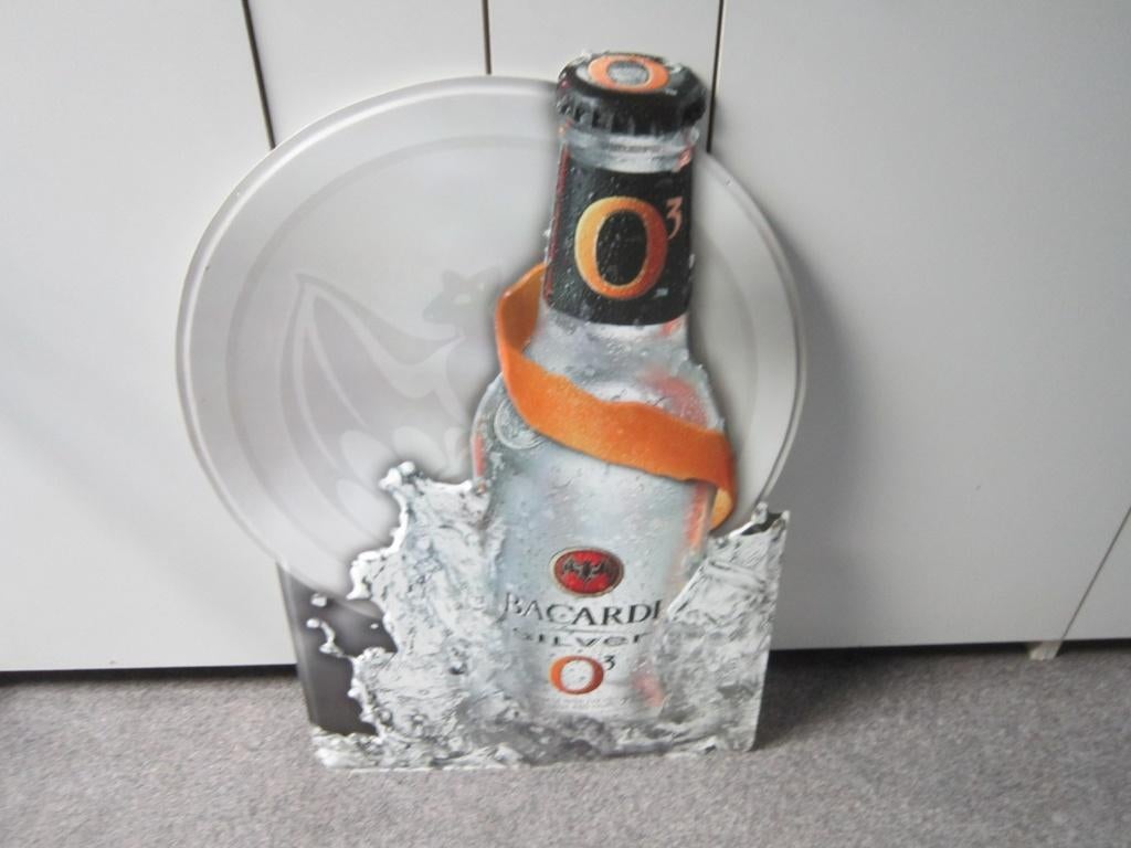 BACARDI XXL BLIKKEN RECLAMEBORD, Verzamelen, Merken en Reclamevoorwerpen, Ophalen, Zo goed als nieuw, Reclamebord