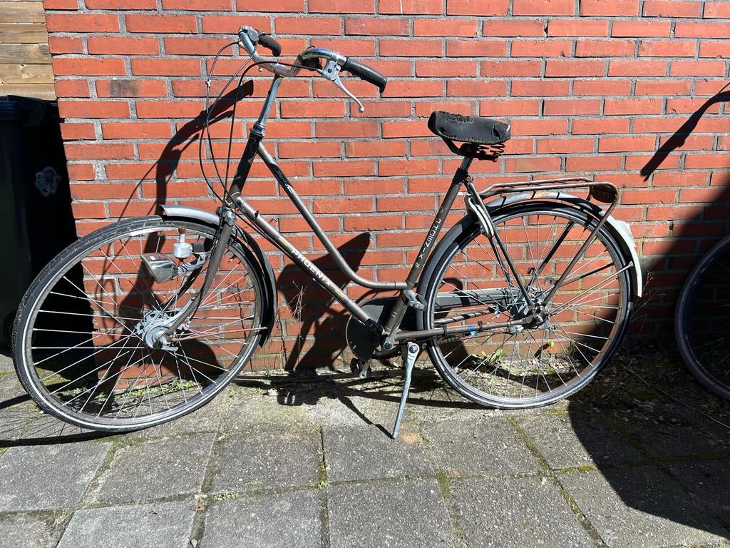 Phoenix damesfiets met lekke band, Fietsen en Brommers, Velgrem, Ophalen, Overige merken, 53 tot 56 cm