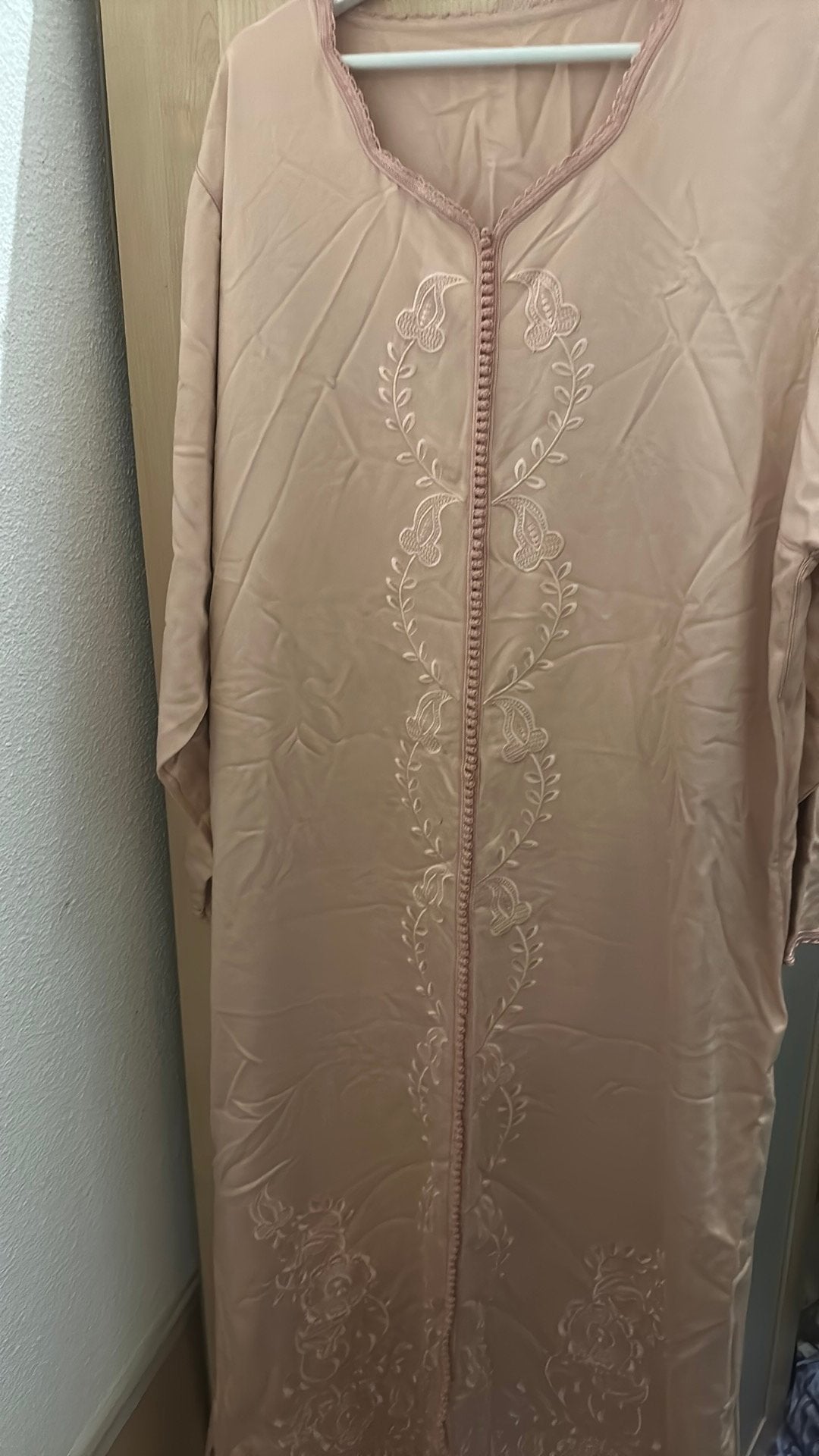 Poeder roze kaftan, Kleding | Dames, Grote Maten, Ophalen of Verzenden, Zo goed als nieuw, Roze, Jurk