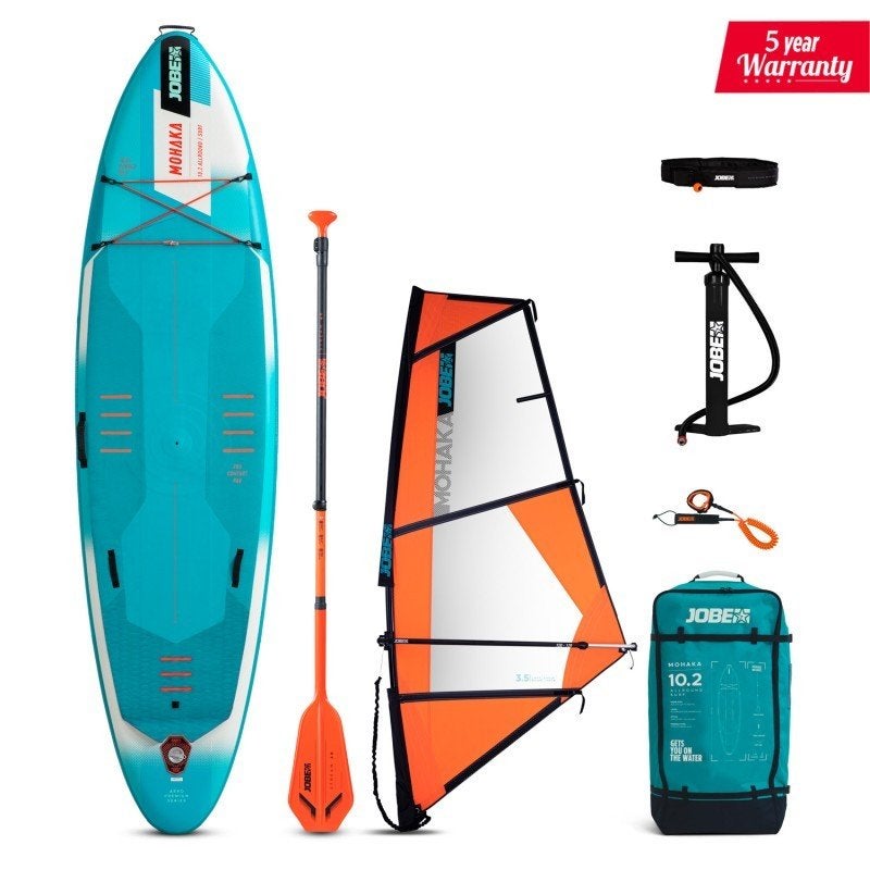 NIEUWE Jobe Mohaka 10.2 SUP set MET surf zeil 5 j garantie, Ophalen of Verzenden, Nieuw