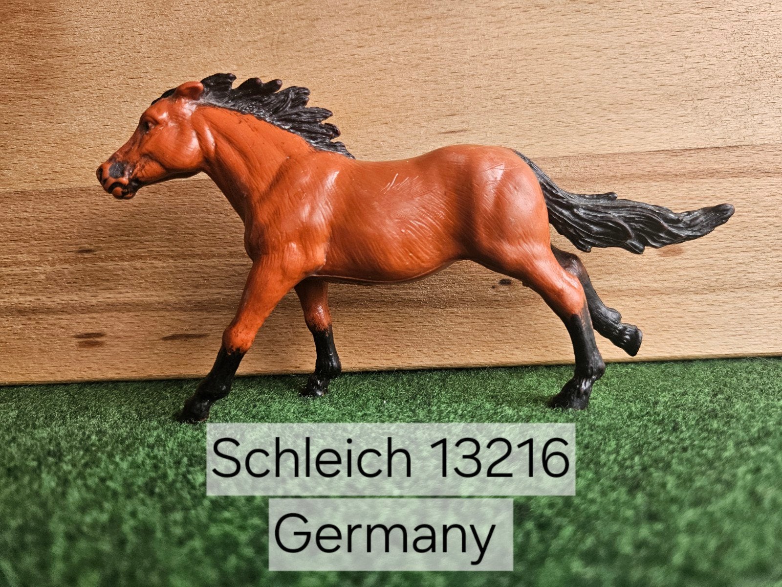 Schleich 13216 Fullblood horse uit 1991, Ophalen of Verzenden, Zo goed als nieuw, Paard, Beeldje of Figuurtje