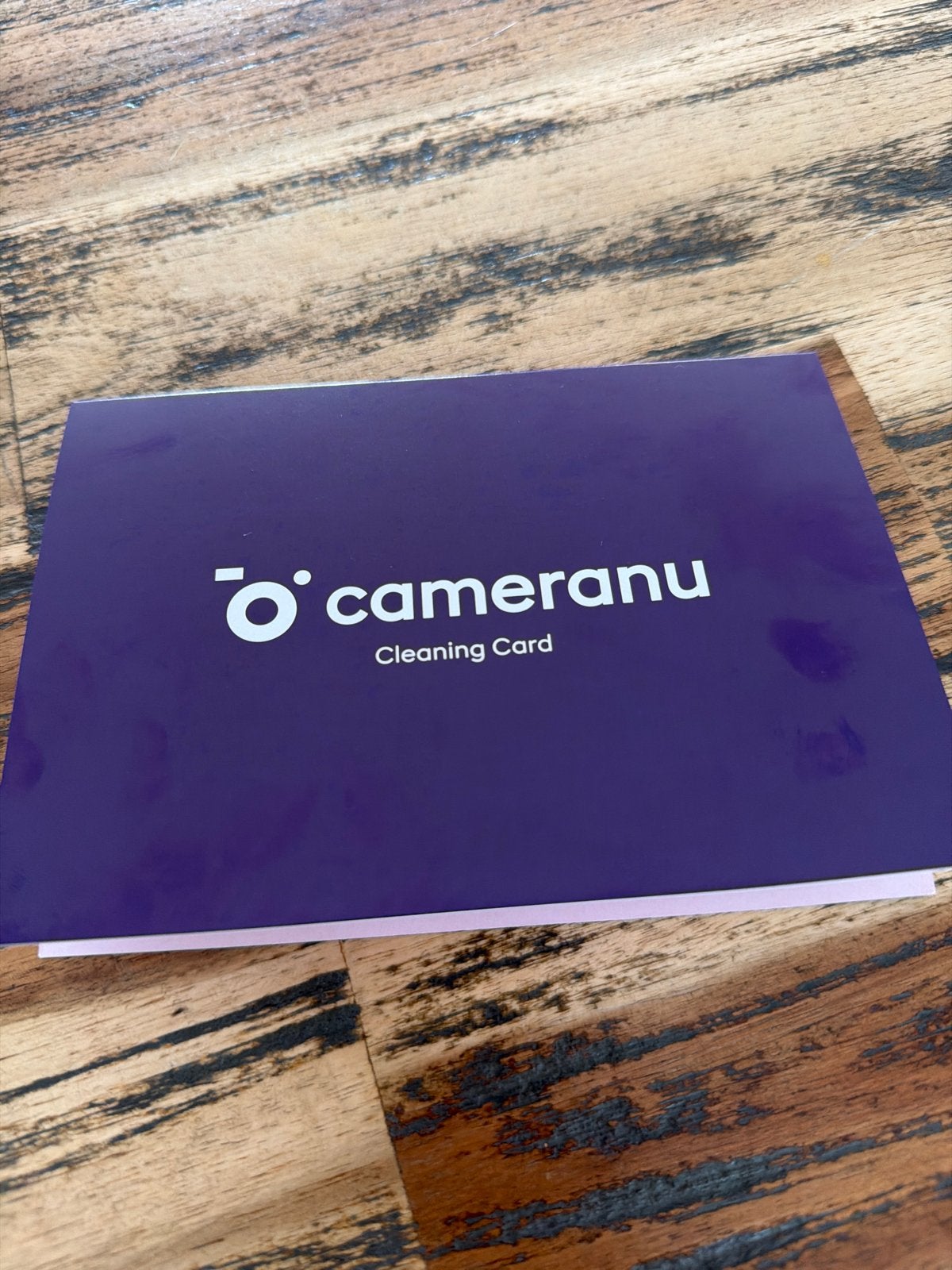 Cameranu Cleaning Card - Gratis onderhoud voor je camera, Overige merken, Overige typen, Ophalen, Nieuw