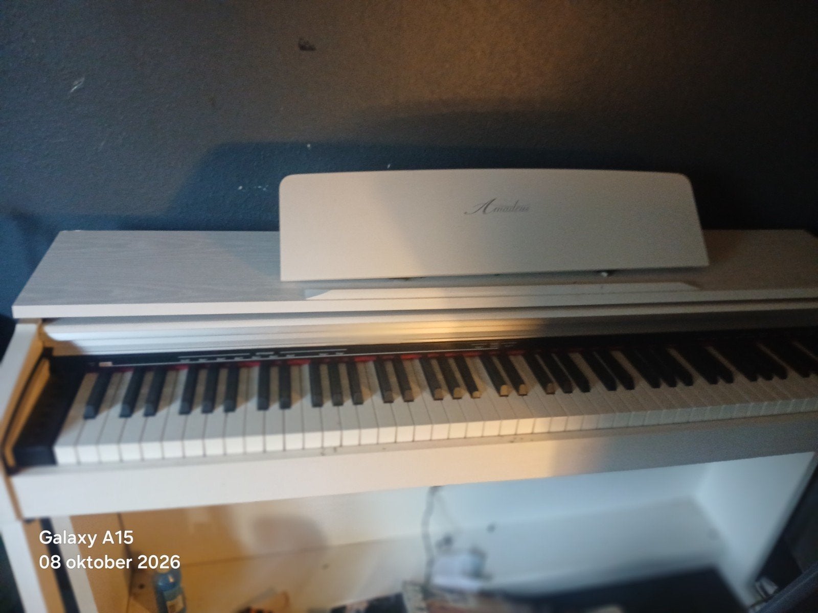 Ariadne Digitale Piano - Wit, Gebruikt, Wit, Digitaal, Ophalen of Verzenden