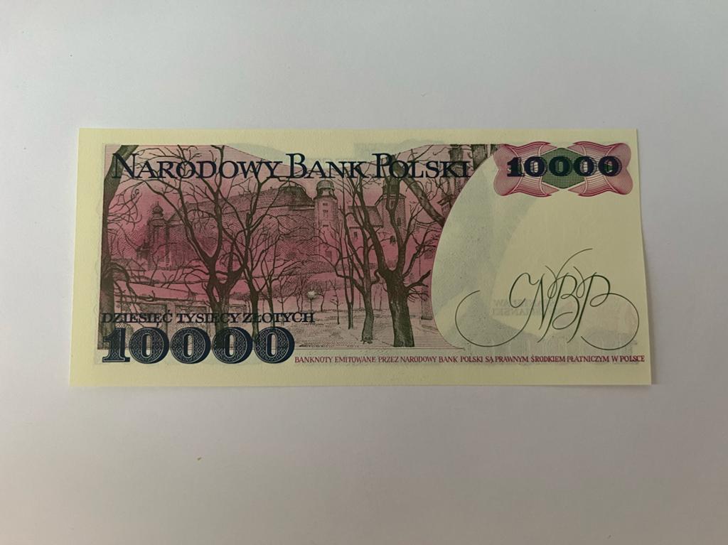 10000 Zlotych 1988 Polen - Stanisław Wyspiański, Ophalen of Verzenden, Polen, Los biljet