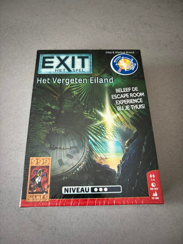 EXIT - Het vergeten eiland (nieuw), Ophalen of Verzenden, Nieuw