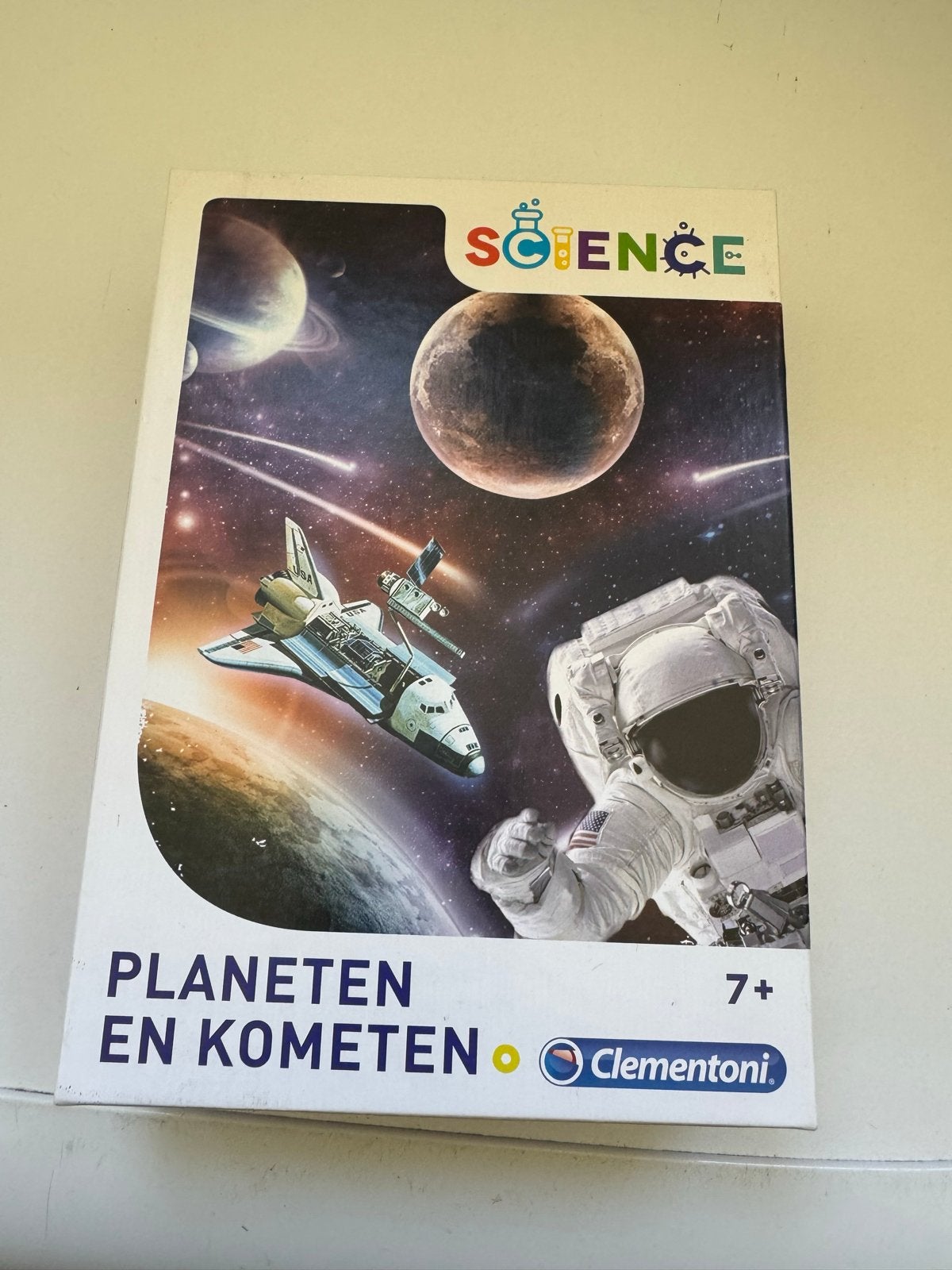 Clementoni Science Planeten en Kometen - Ontdek het heelal, Ophalen of Verzenden, Zo goed als nieuw, Bouwen