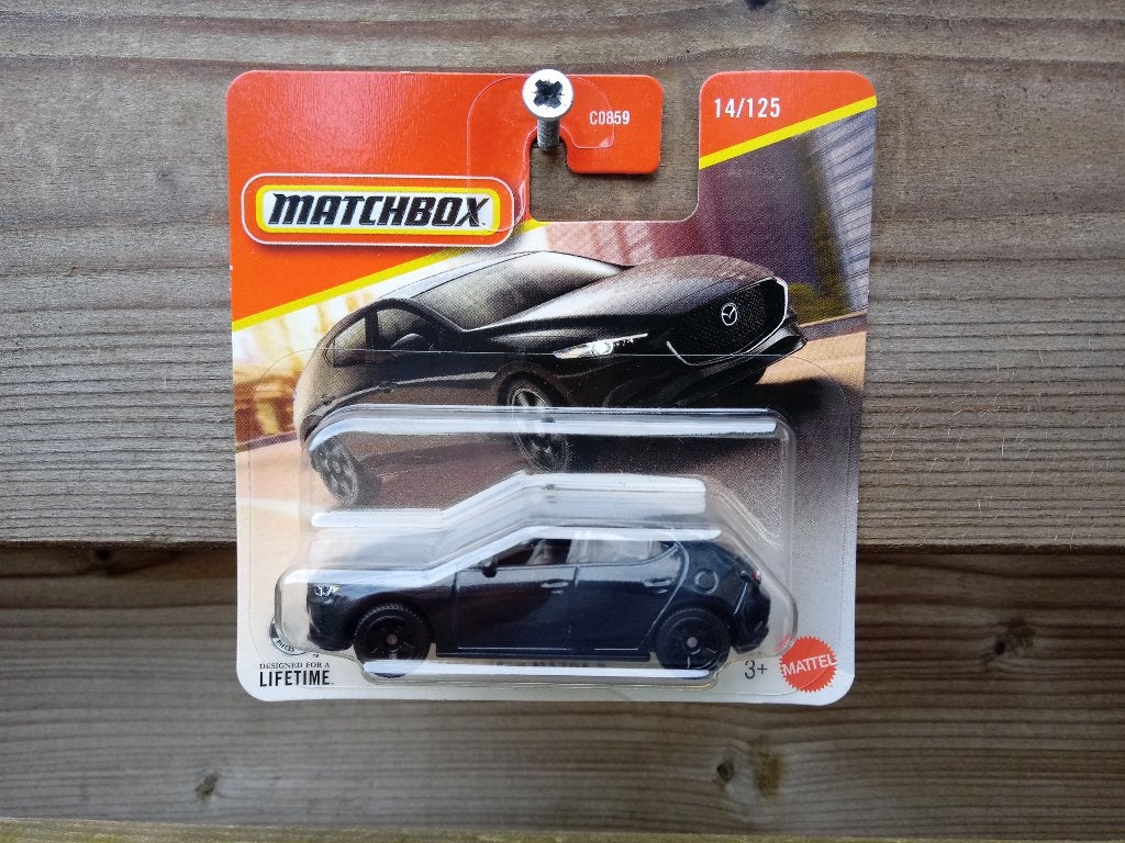 Mazda 3 '19 Matchbox, Hobby en Vrije tijd, Modelauto's | Overige schalen, Ophalen, Nieuw, Auto