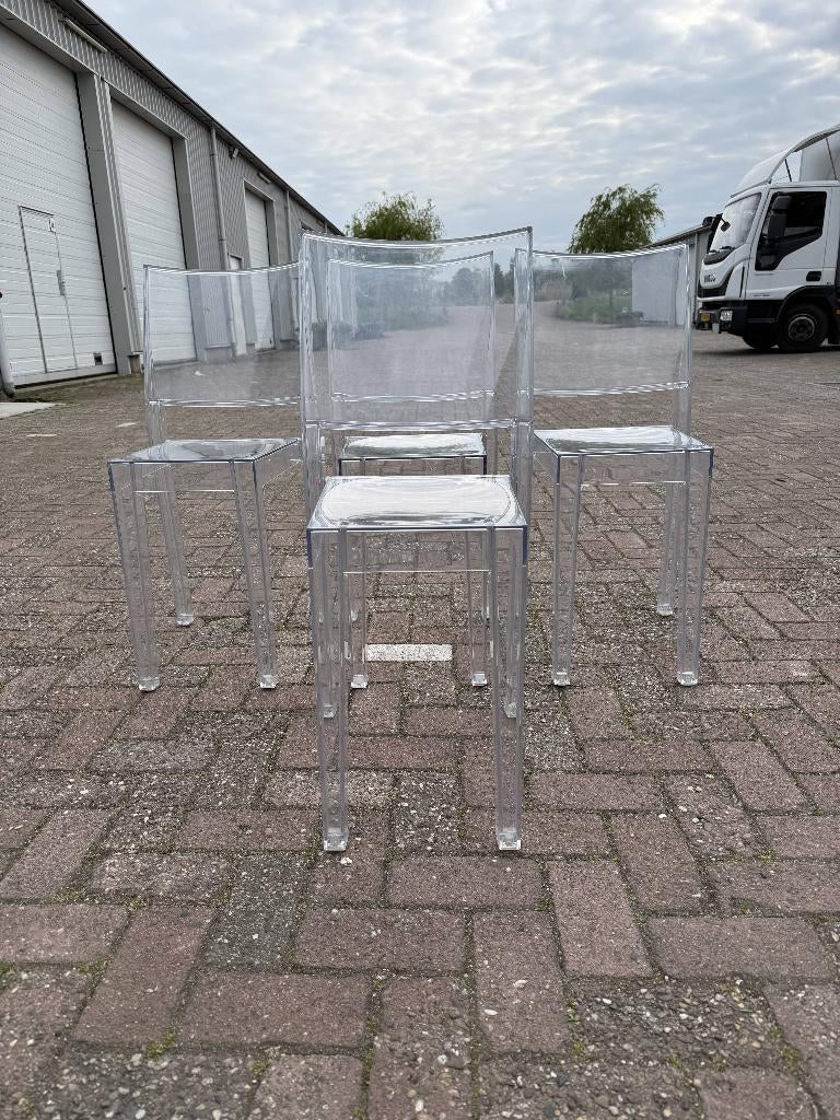 Kartell stoelen La Marie, Huis en Inrichting, Stoelen, Ophalen, Kunststof, Gebruikt, Wit