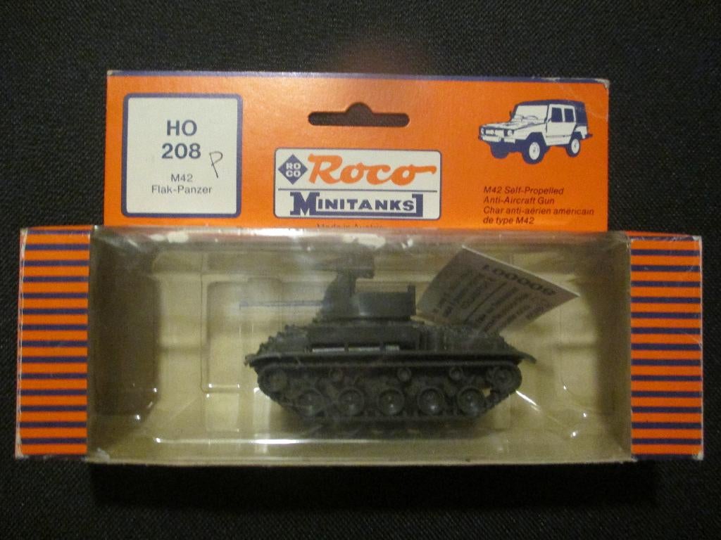 M42 Duster Anti Aircraft Tank - Roco Minitanks 208, Ophalen of Verzenden, Nieuw, Overige typen, Roco