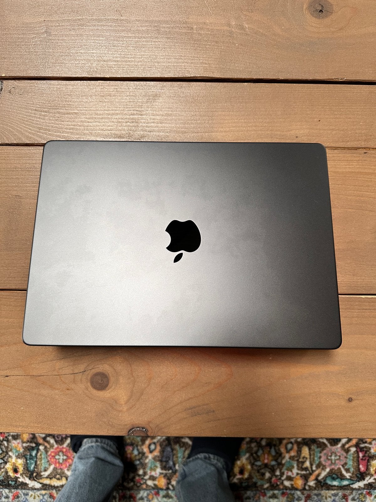 MacBook Pro 14 inch M4 Pro - 24GB RAM - 100% batterij, Qwerty, Overige groottes, 512 GB, Zo goed als nieuw