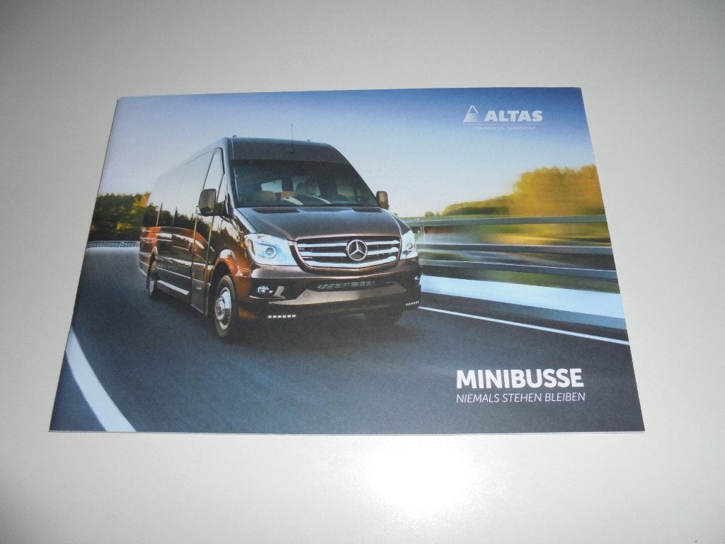 brochure Altas Minibusse, Boeken, Ophalen of Verzenden, Nieuw, Overige merken