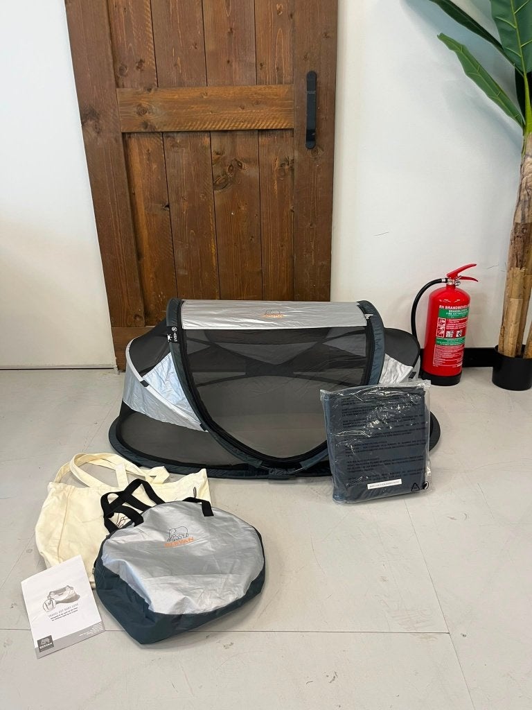 Deryan baby luxe, Ophalen of Verzenden, Zo goed als nieuw, Reisbedje