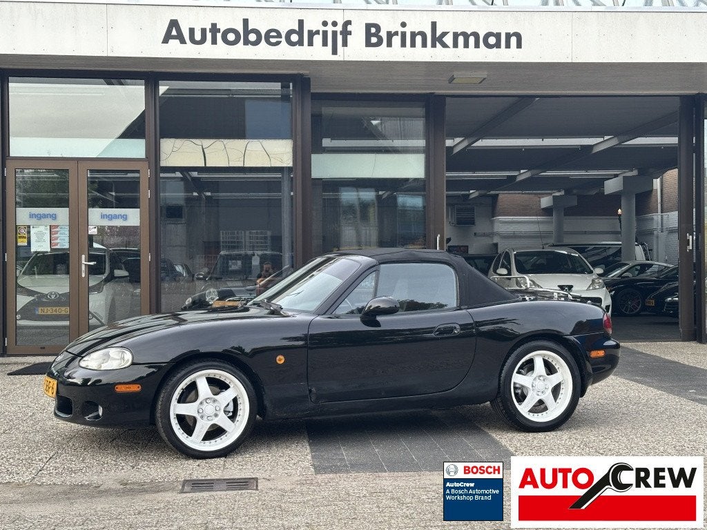 Mazda MX5 1.8 I, Auto's, 145 pk, Cabriolet, 1840 cc, Zwart