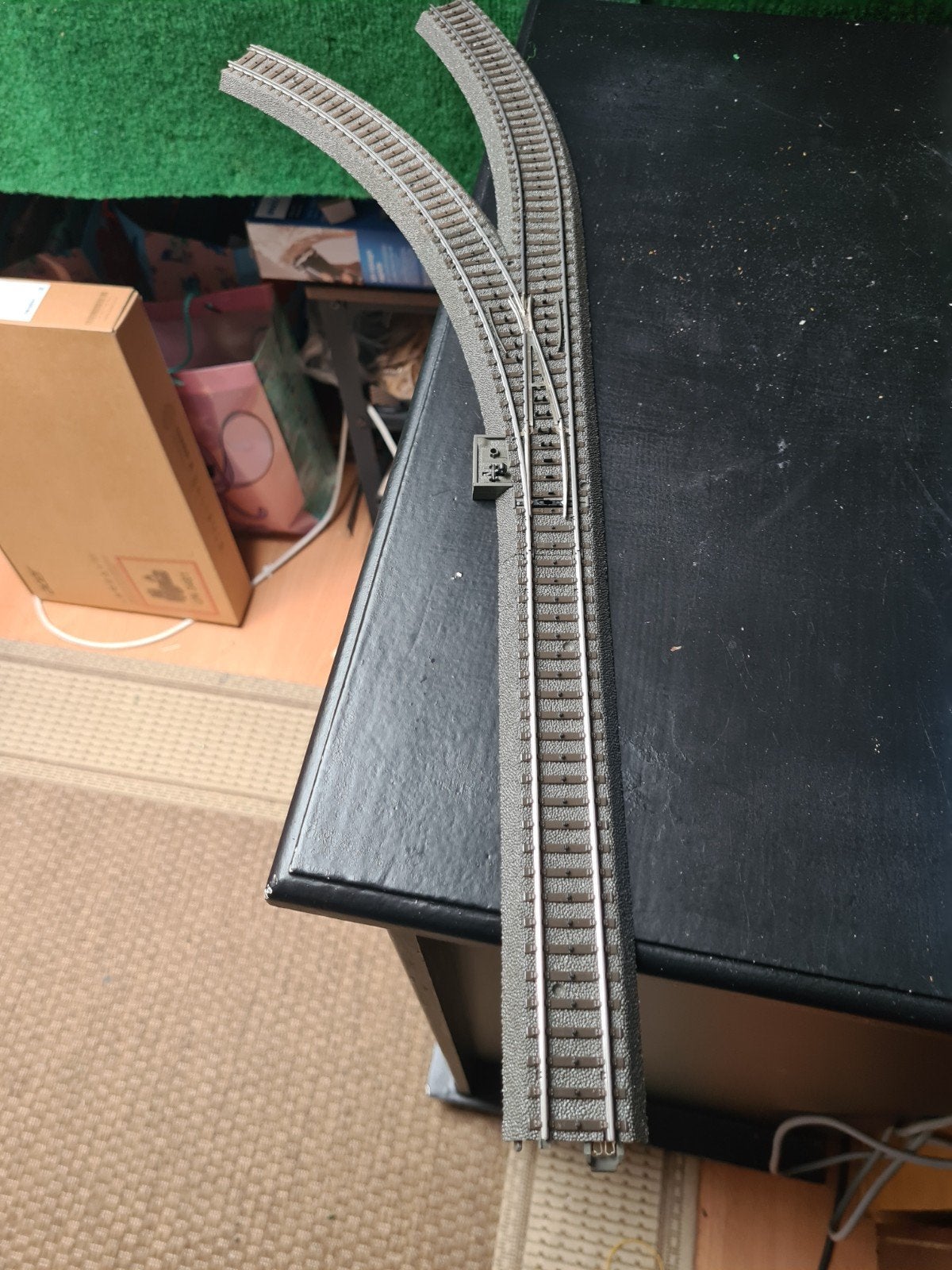 Wissel 2krome en1 rechte c railsysteem marklin, Ophalen, Minder dan 2 meter