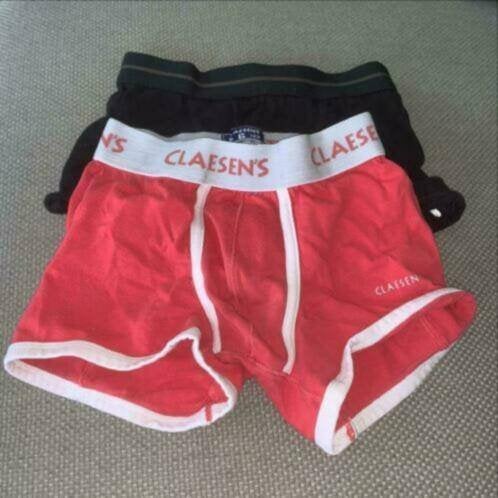 2 onderbroeken 116 ondergoed boxershorts boxers 1x claesen's, Verzenden, Gebruikt, Jongen, Nacht- of Onderkleding