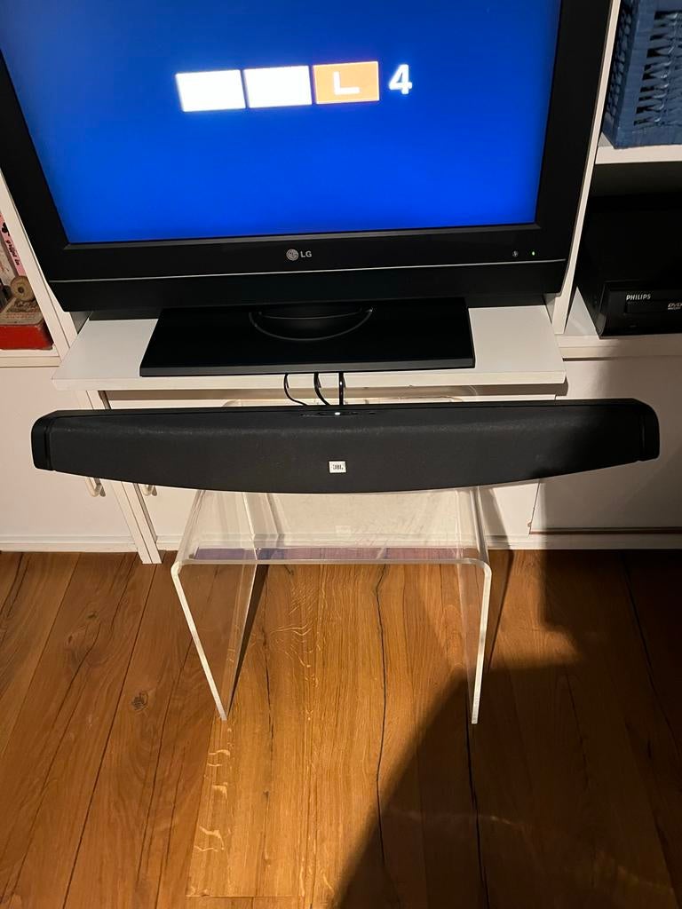 JBL soundbar en Yamaha subwoofer, Ophalen of Verzenden, Met externe subwoofer, Gebruikt